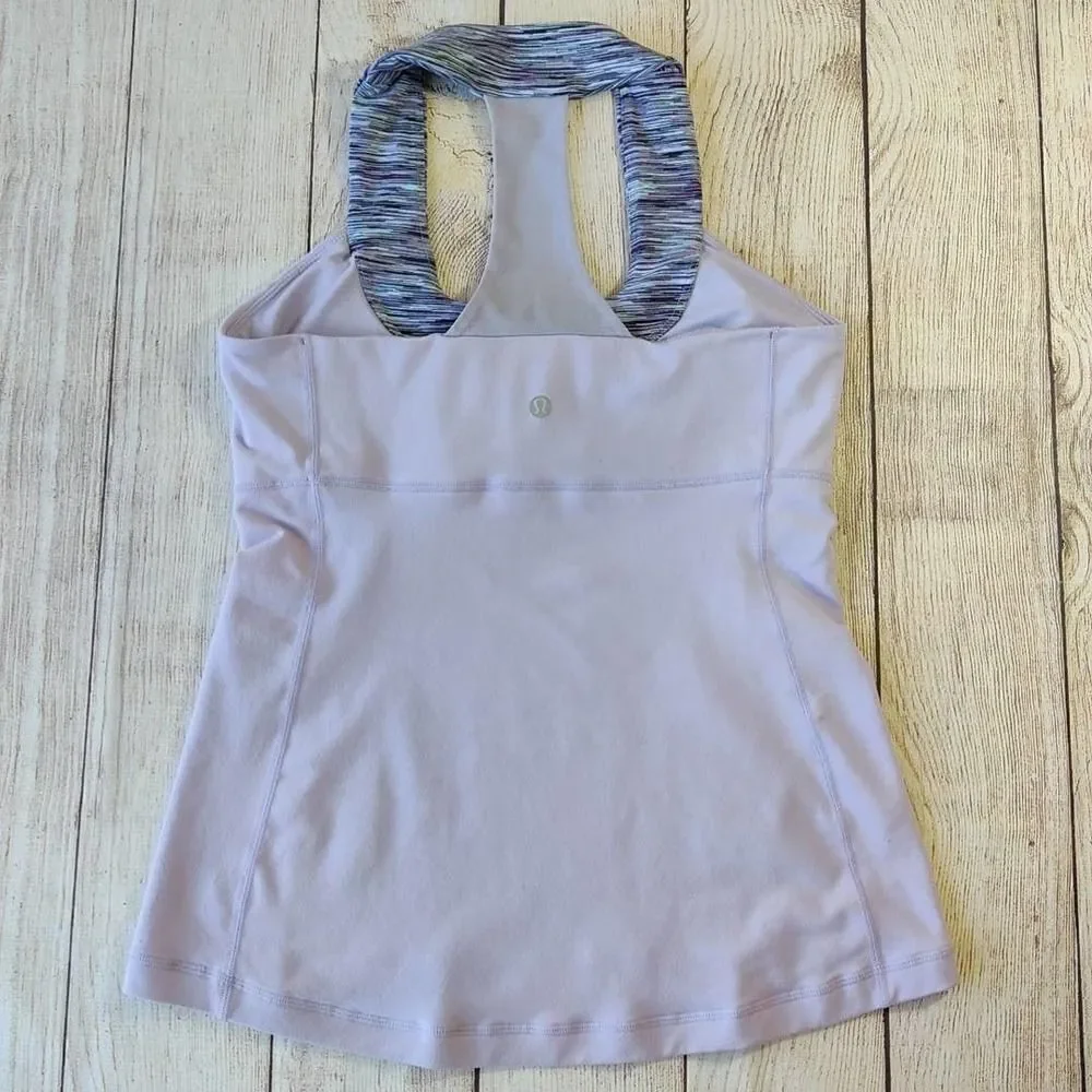 Lululemon Scoop Neck Tank sz 8 lavender